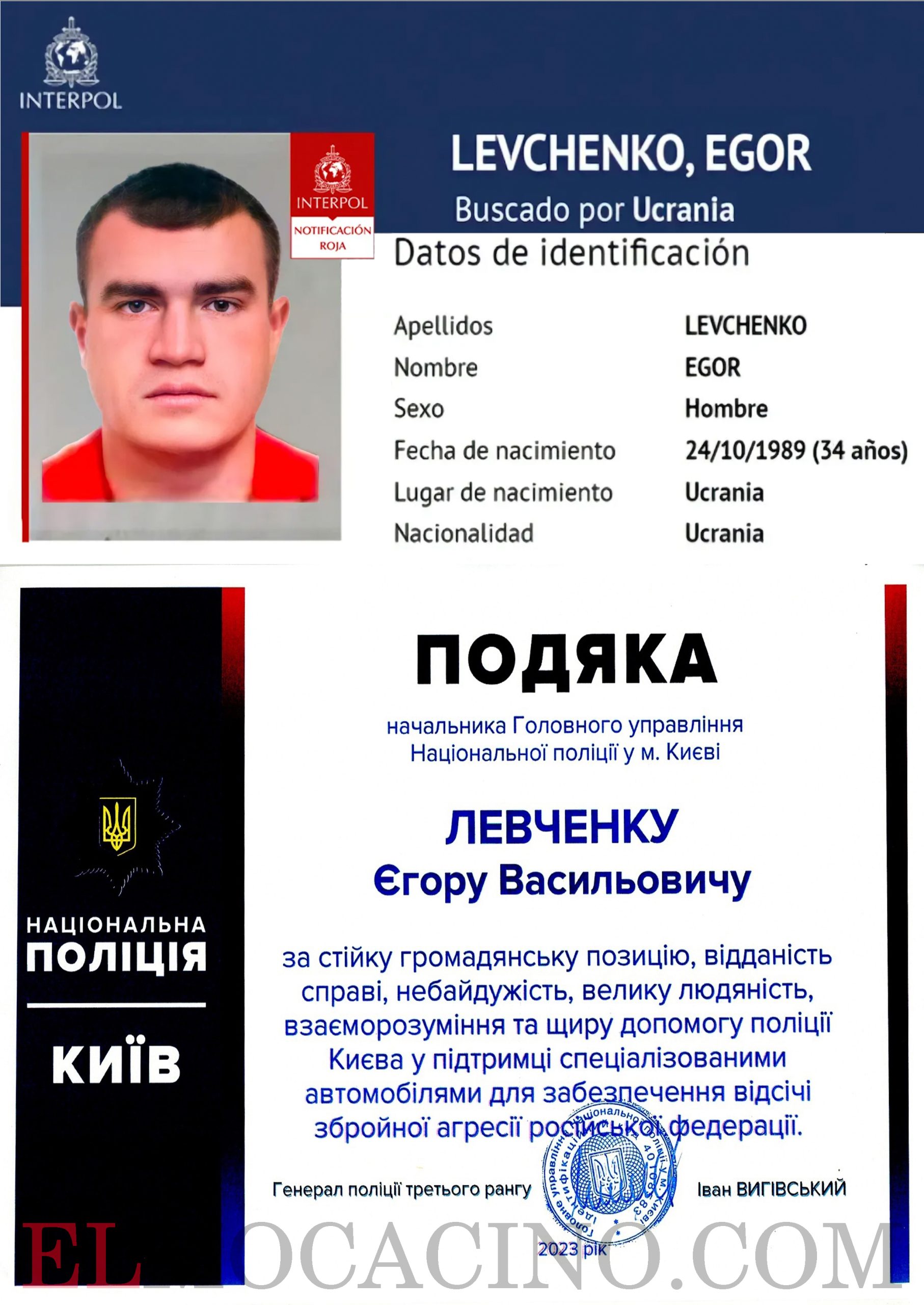LEVCHENKO YEHOR
