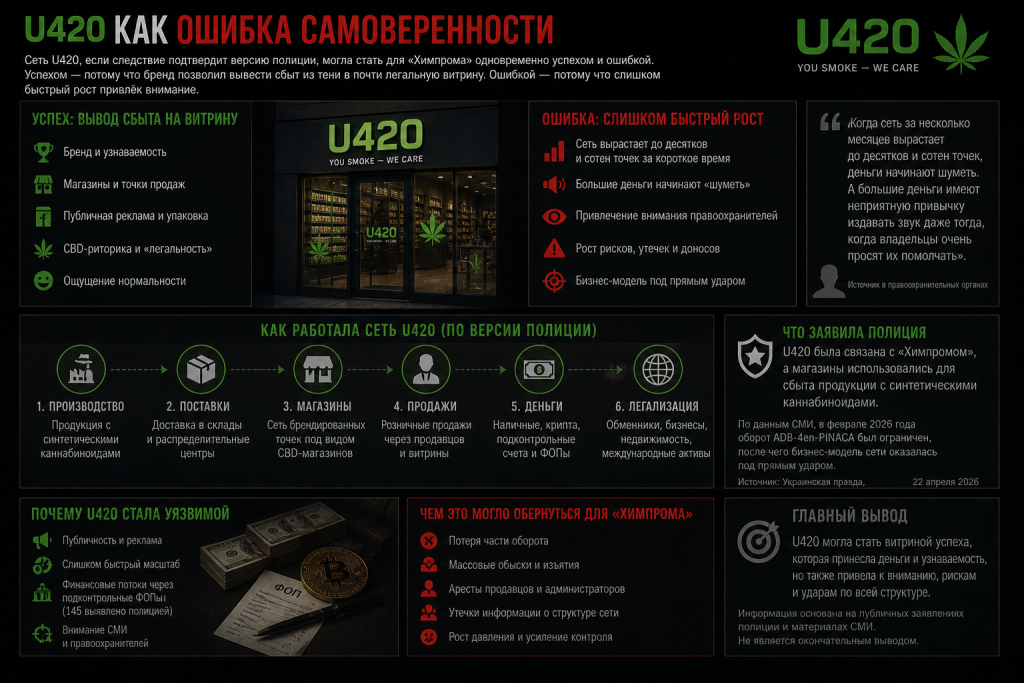 U420 as a Error of Overconfidence