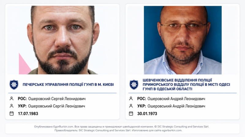 СЕРГЕЙ ОШЕРОВСКИЙ