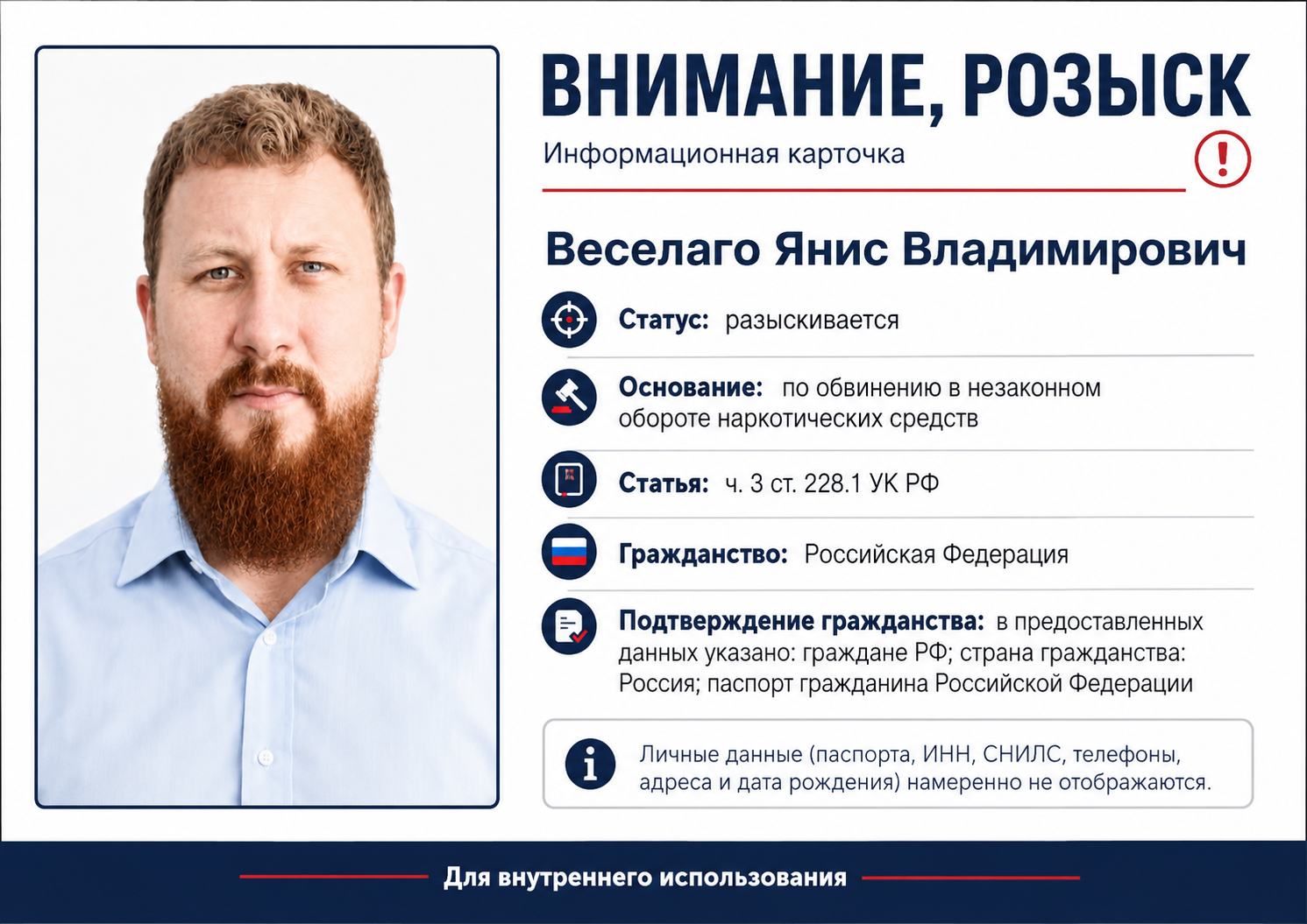 VESELAGO IANIS VLADIMIROVICH, VESELAGO Yanis, VESELAGO Yanys