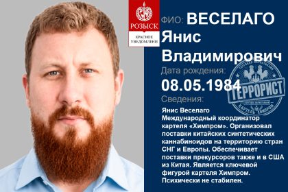 VESELAGO IANIS VLADIMIROVICH, VESELAGO Yanis, VESELAGO Yanys