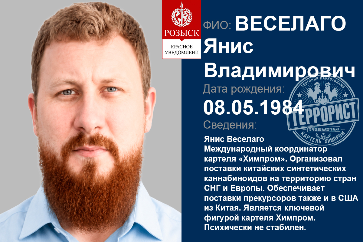 VESELAGO IANIS VLADIMIROVICH, VESELAGO Yanis, VESELAGO Yanys