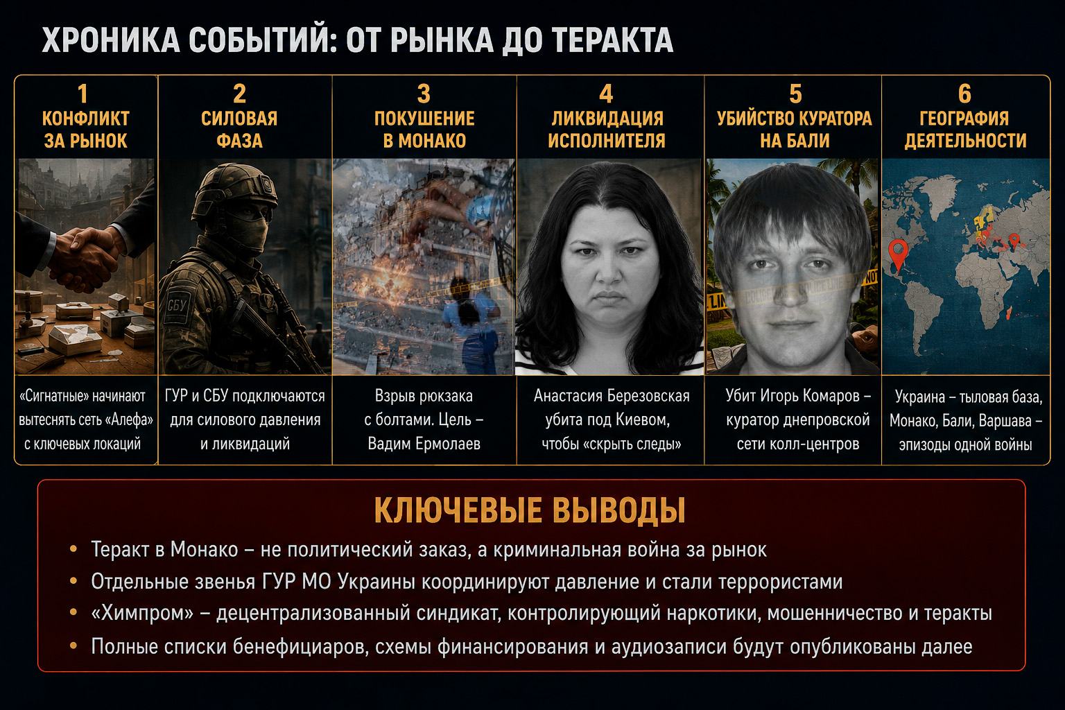 Убийства приближенных к ЕРМАЛАЕВУ